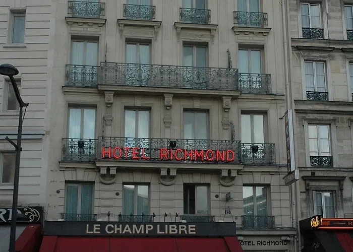 Richmond Gare Du Nord Отель Париж